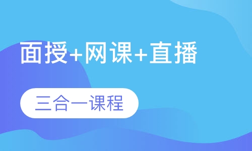 面授+网课+直播三合一课程