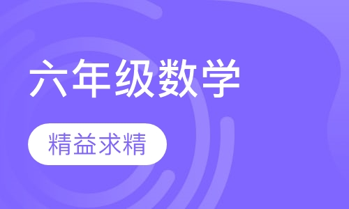 六年级数学辅导