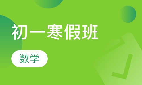 初一数学寒假班