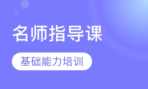 名师指导课程