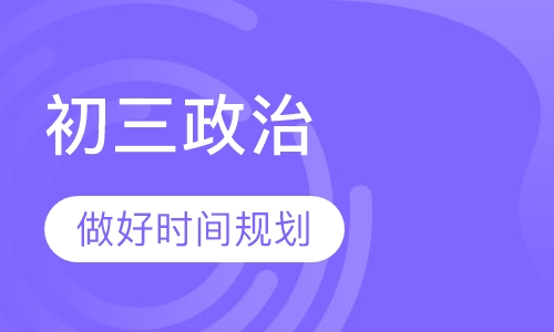 初三政治
