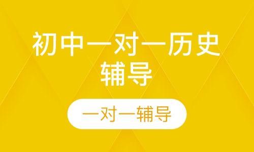 初中一对一历史辅导
