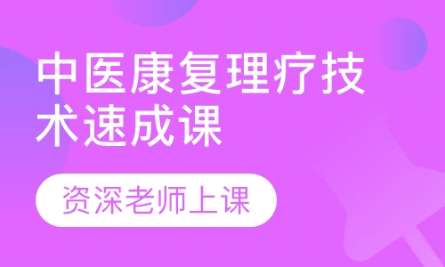 中医康复理疗技术速成课