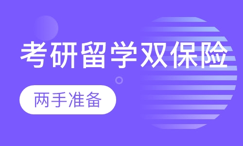 考研留学双保险项目
