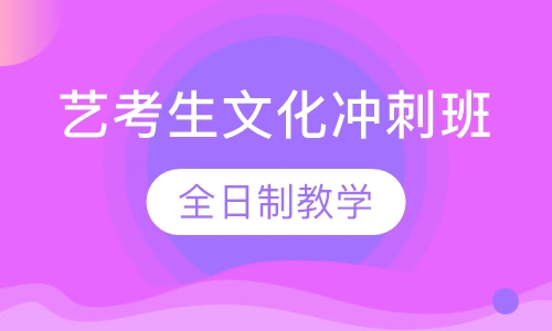 2019年艺考生文化冲刺班