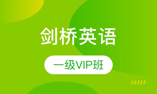剑桥少儿一级VIP班