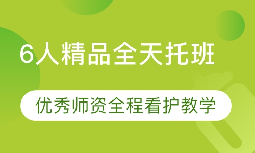 6人精品全天托班