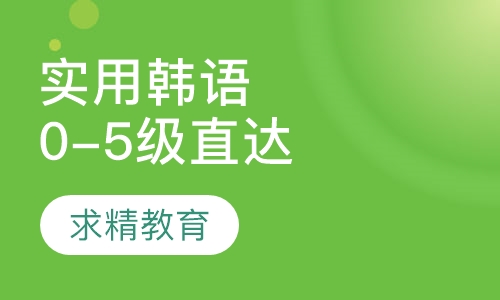 实用韩语0-5级 直达班