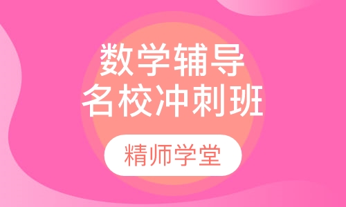 数学辅导名校冲刺班