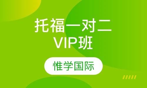 托福一对二VIP班