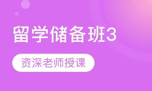 留学储备班3