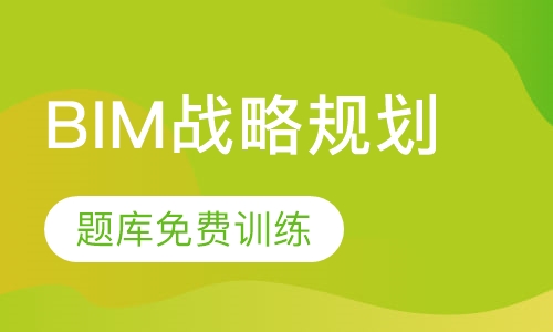 BIM战略规划 （理论取证班）