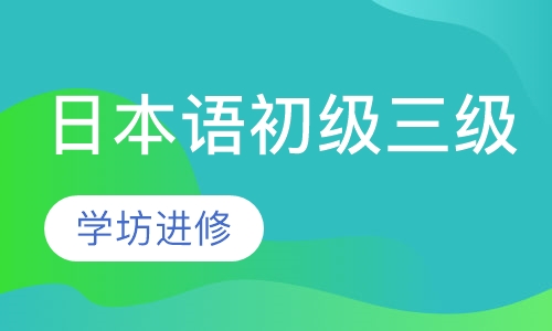 标准日本语初级(三级)
