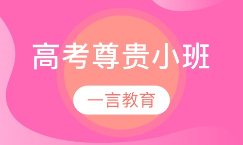 高考辅导尊贵小班