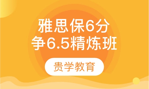雅思保6争6.5封闭精炼全程班