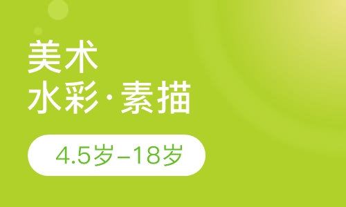 美术（水彩·素描）  4.5岁-18岁