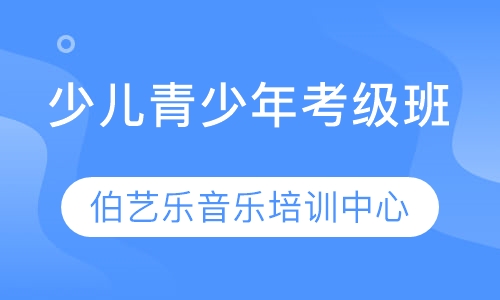 少儿青少年考级班