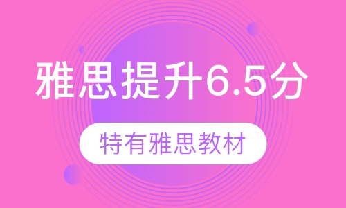 雅思提升6.5分班