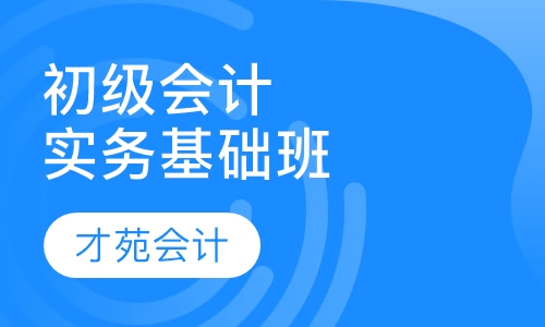 初级会计实务基础班