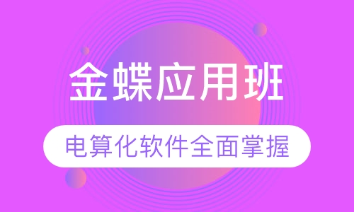 金蝶应用班