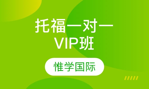 托福一对一VIP班