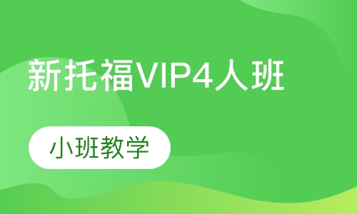 新托福VIP4人班