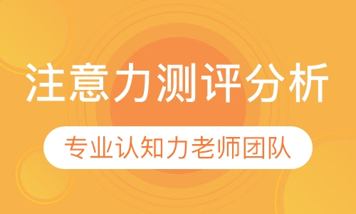 注意力测评分析