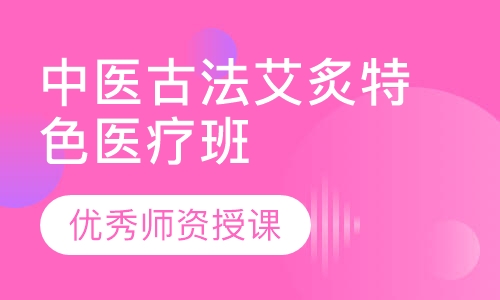 中医古法艾炙特色医疗班