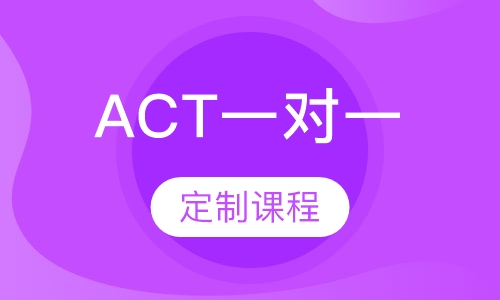 ACT一对一定制课程
