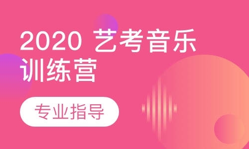 2020 艺考音乐训练营