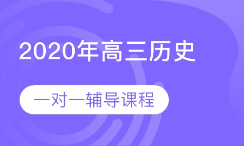2020年高三历史一对一辅导课程