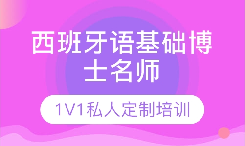 西班牙语基础博士名师1V1私人定制培训
