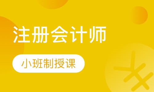 注册会计师高频考点班