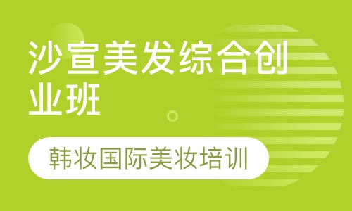 沙宣美发综合创业班