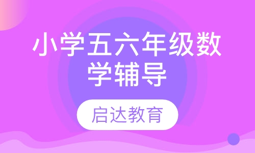 小学五六年级数学辅导