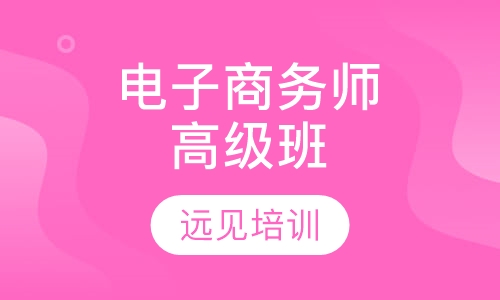 电子商务师高级班