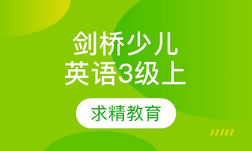 剑桥少儿英语 3级上