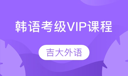 韩语考级VIP课程