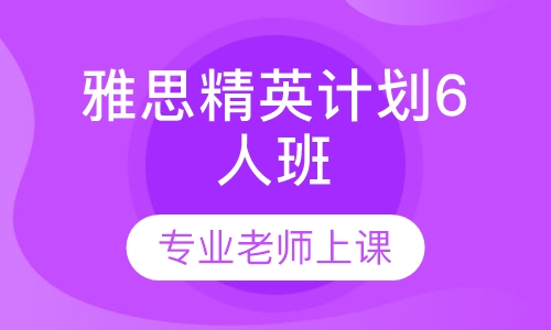 雅思精英计划6人班