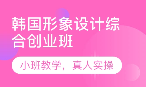韩国形象设计综合创业班