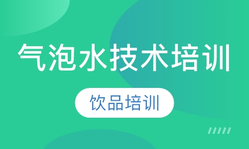 饮品培训 气泡水技术