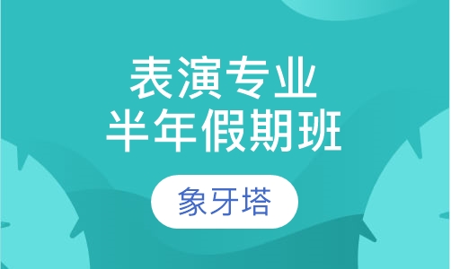 表演专业半年制假期班