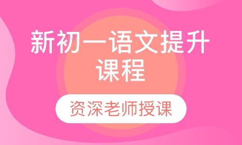 新初一语文提升课程