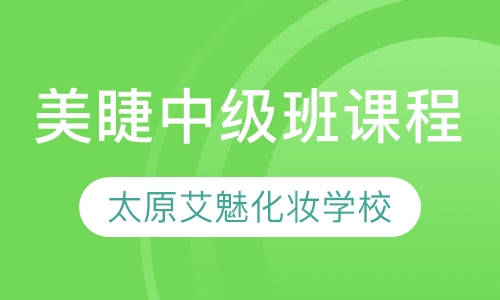 美睫中级班课程