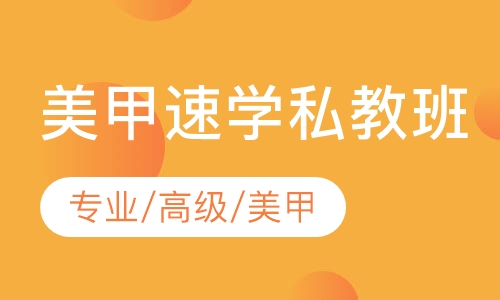 美甲速学私教班