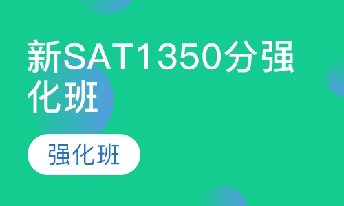 新SAT1350分强化班