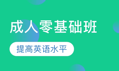 成人零基础班