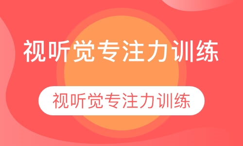 视听觉专注力训练
