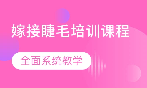 嫁接睫毛培训课程