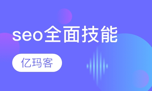 seo专业全面技能培训